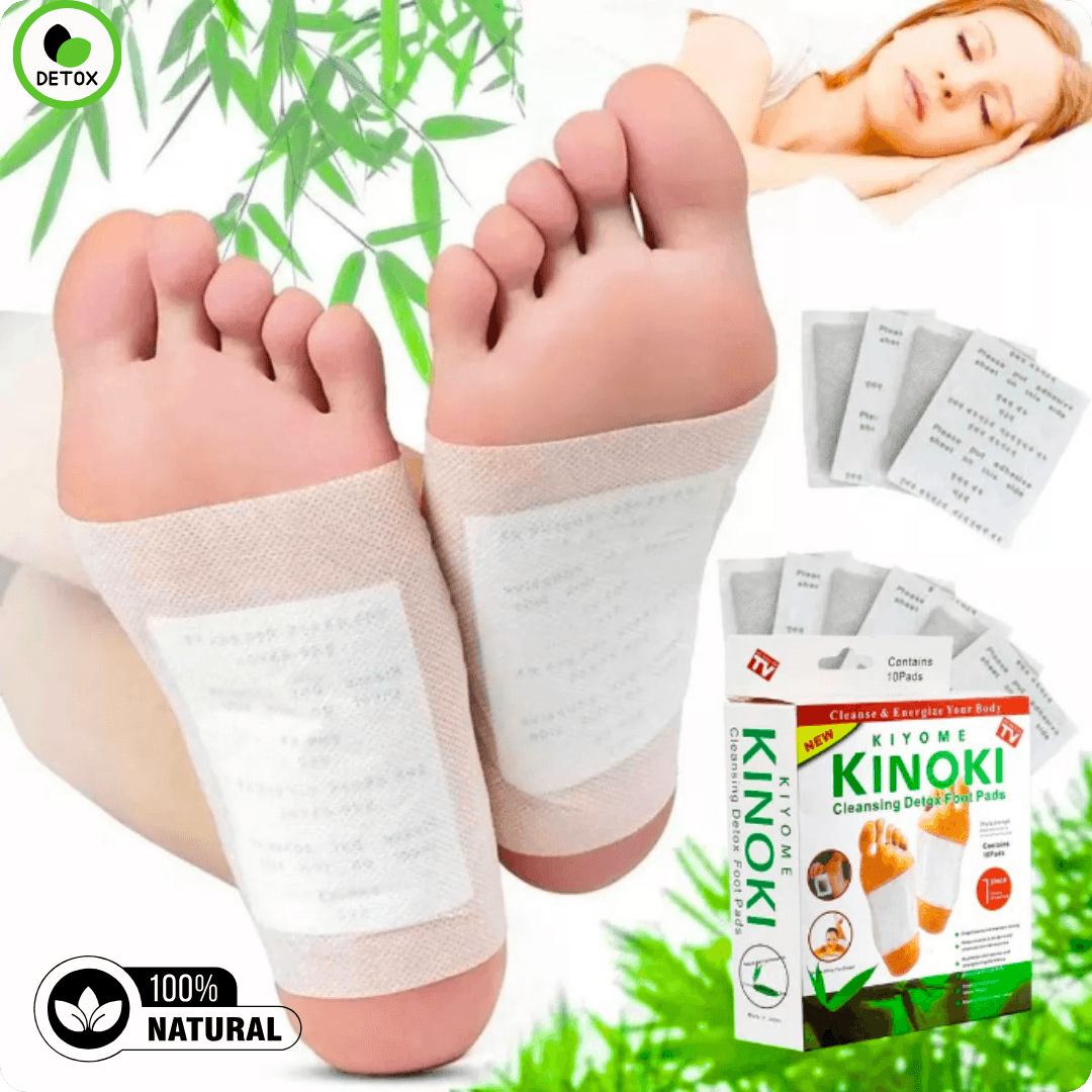 Kinoki - Patch Detox Para Pies Compra 1 Pack y Llévate 3 Packs