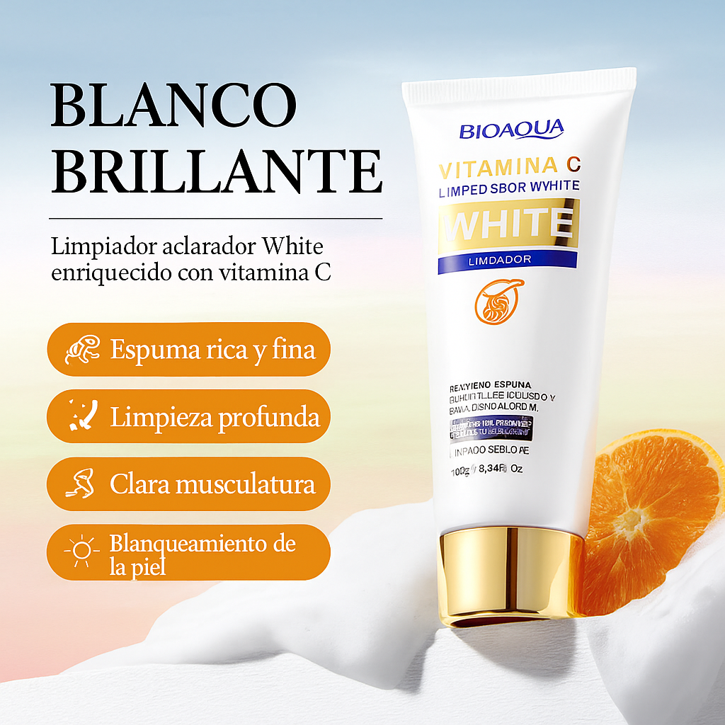COMBO WHITE™/ CUIDADO FACIAL CON 5 PRODUCTOS + OBSEQUIO