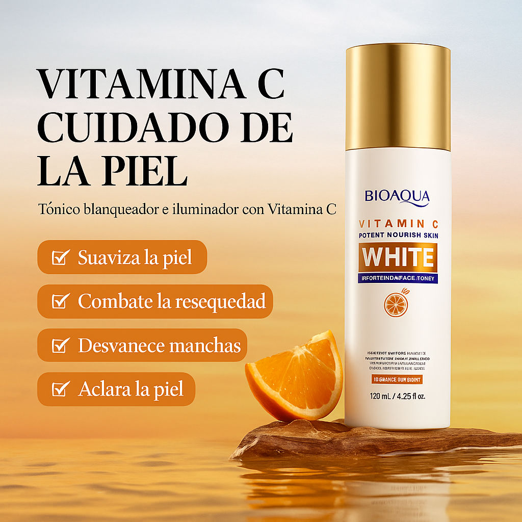 COMBO WHITE™/ CUIDADO FACIAL CON 5 PRODUCTOS + OBSEQUIO