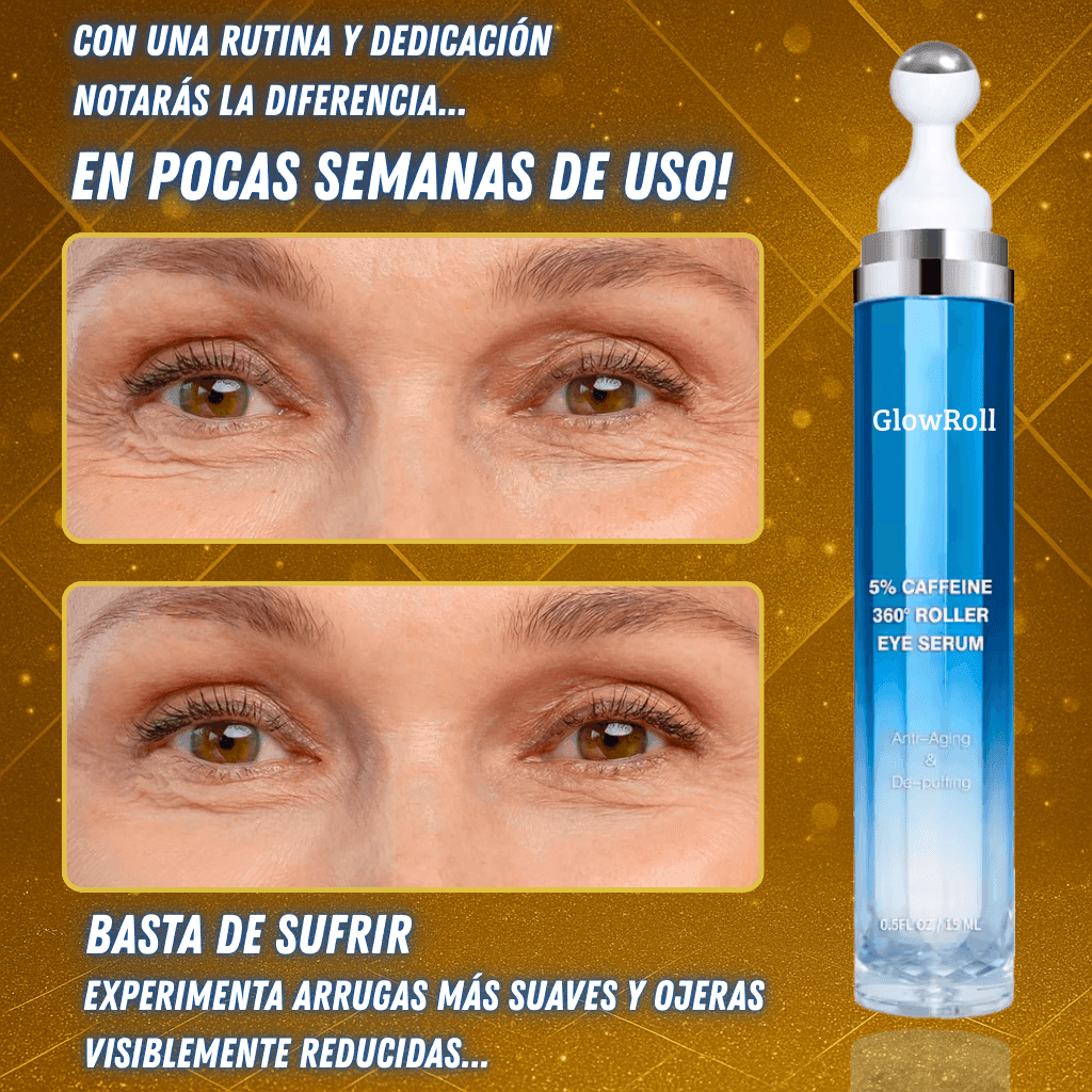 GlowRoll - Sérum Radiante Anti Ojeras + Ebook