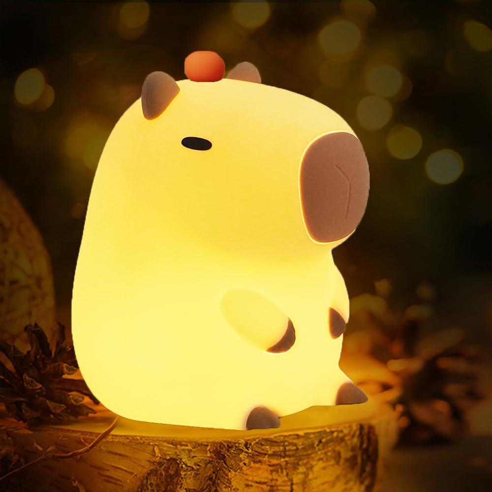Lampara de Silicona Recargable - Light Capibara✨ - Pixel For You - General - cap - 1