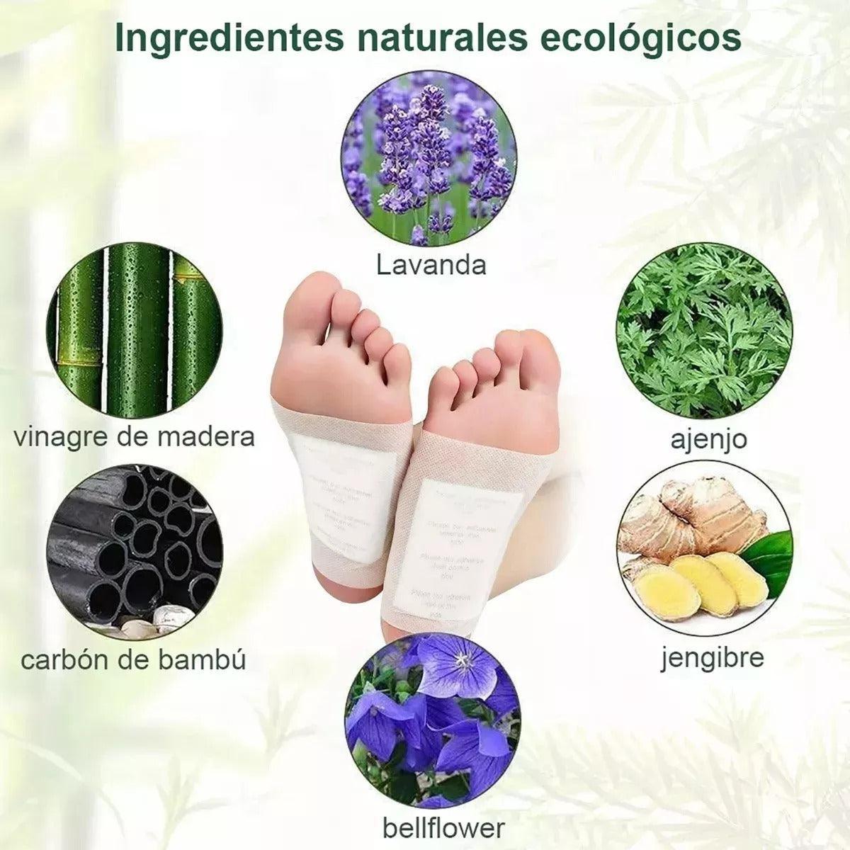 Kinoki - Patch Detox Para Pies Compra 1 Pack y Llévate 3 Packs
