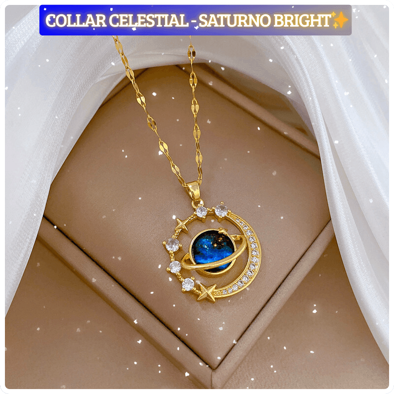 Collar Celestial - Saturno Bright✨ - Pixel For You