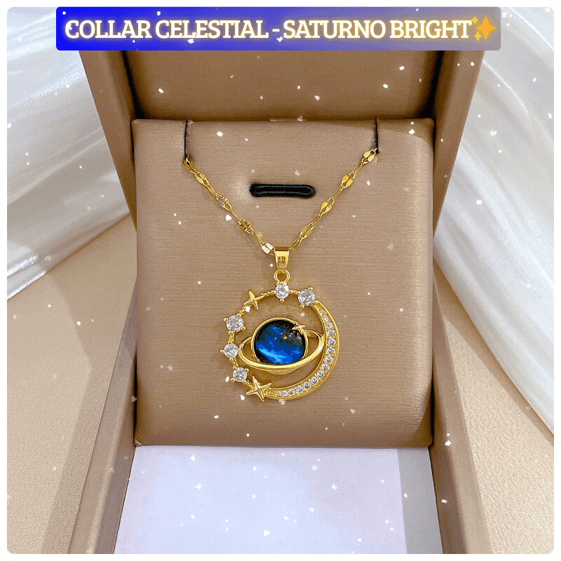 Collar Celestial - Saturno Bright✨ - Pixel For You