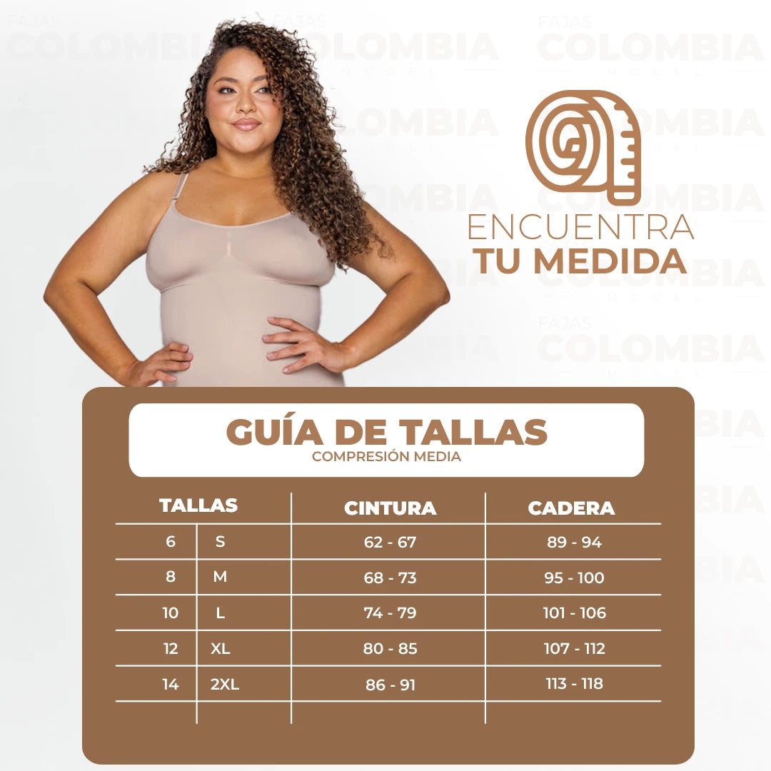 Body Perfect / Faja Colombiana Premium con Alta Compresión + Ebook