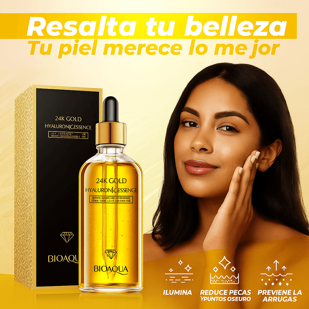 Serum GoldenSkin Bioaqua™ 100ml / Compra 1 y Llévate 2 + Ebook